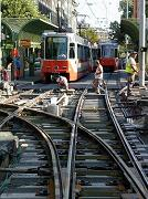 Tram Acacias - Calcul et implantation des axes ferroviaires